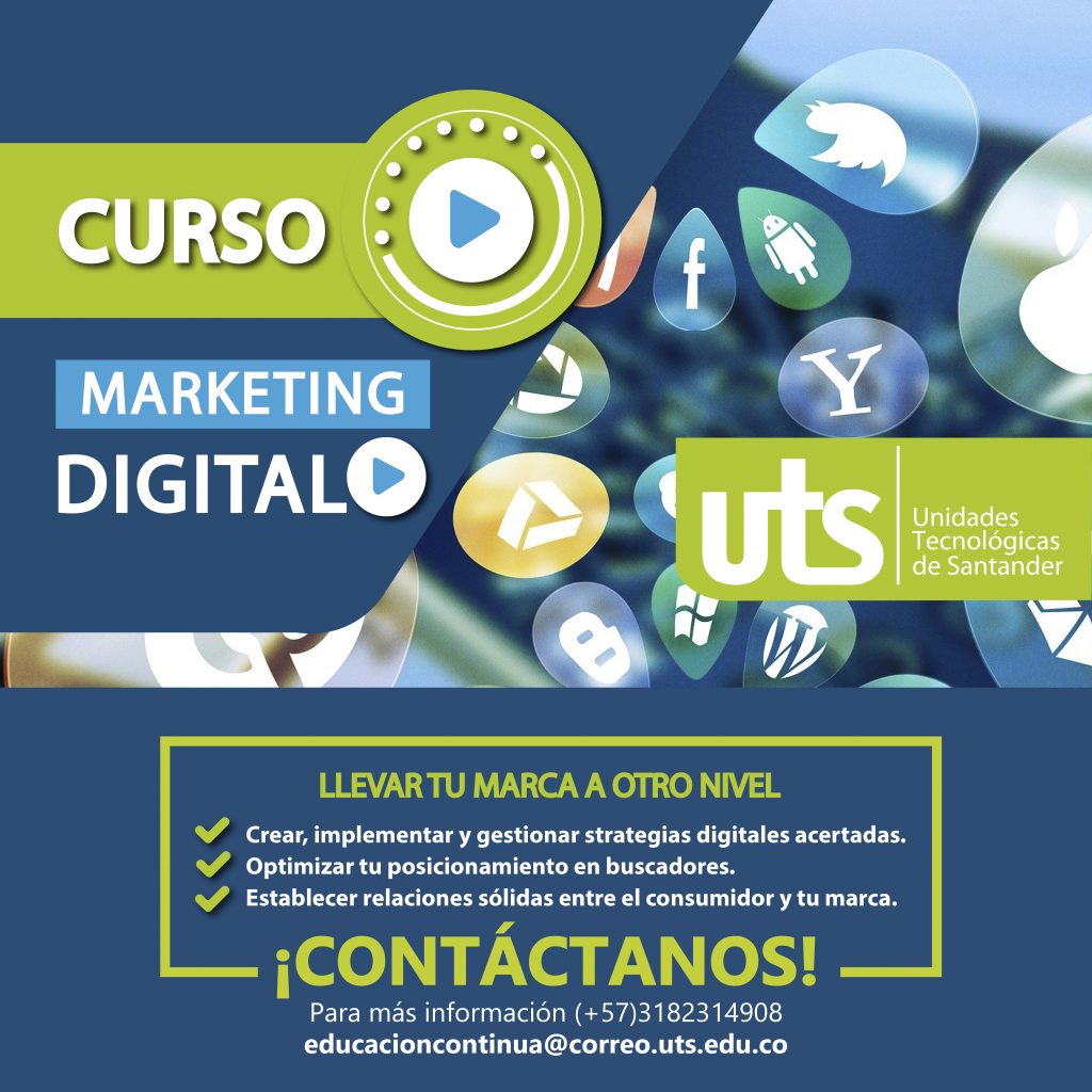 Curso En Marketing Digital - Unidades Tecnológicas De Santander