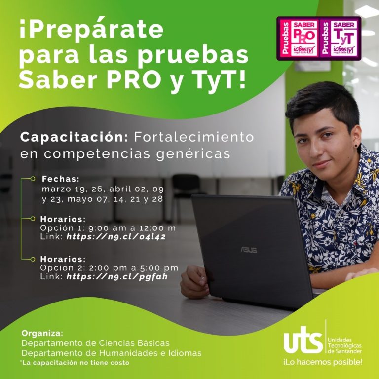 Prep Rate Para Las Pruebas Saber Pro Y Tyt Unidades Tecnol Gicas De